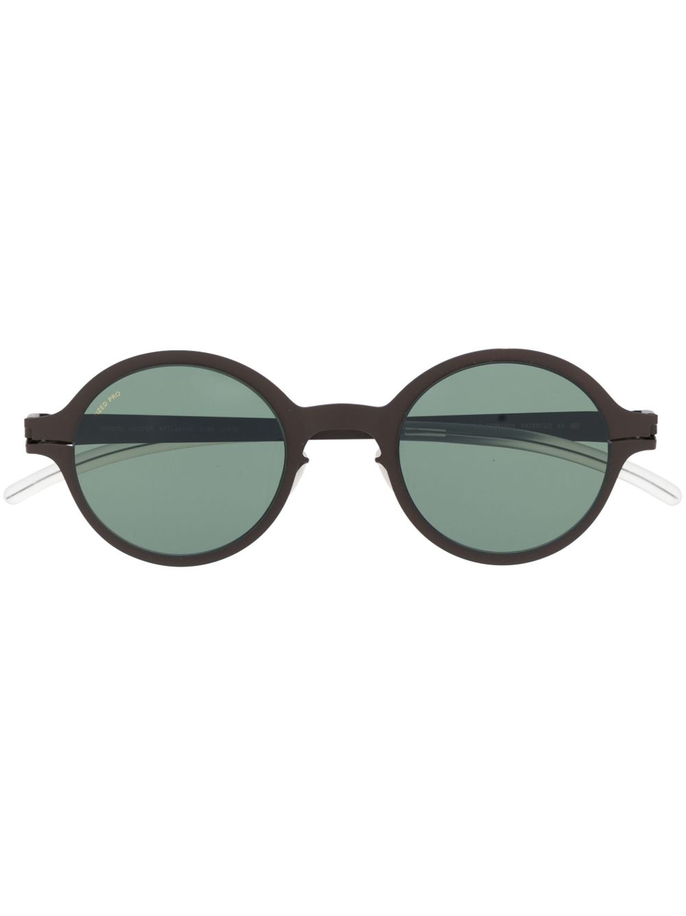 Mykita Nestor 圆框太阳眼镜 - 褐色