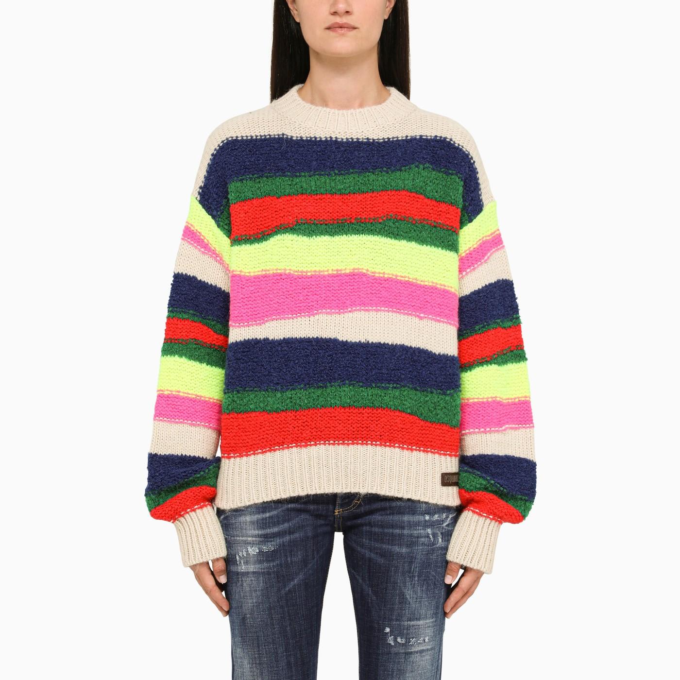 Dsquared2 羊驼毛混纺毛衣