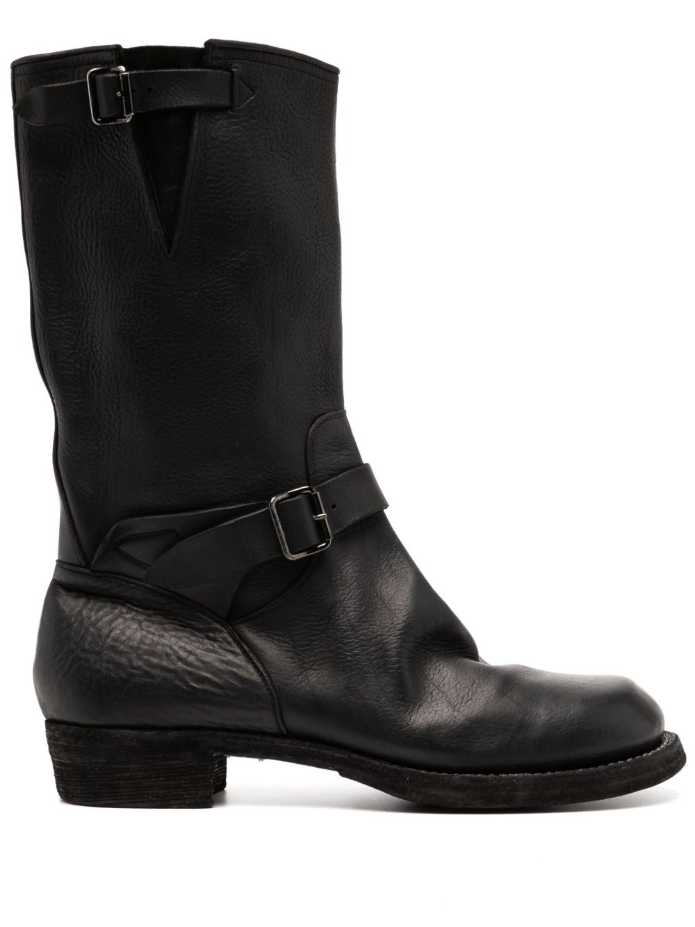 Guidi x Takahiromiyashita TheSoloist Engineer 靴子 - 黑色