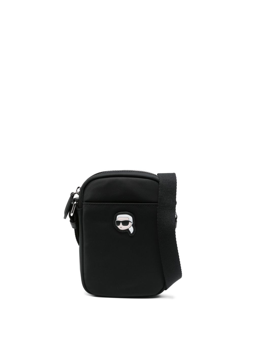 Karl Lagerfeld Ikon 斜挎包 - 黑色