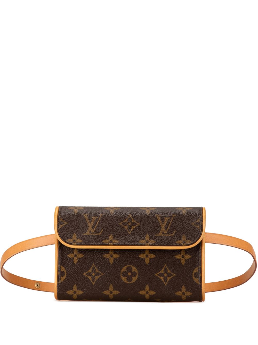 Louis Vuitton Pre-Owned Monogram Pochette Florentine 腰包（2005年典藏款） - 褐色