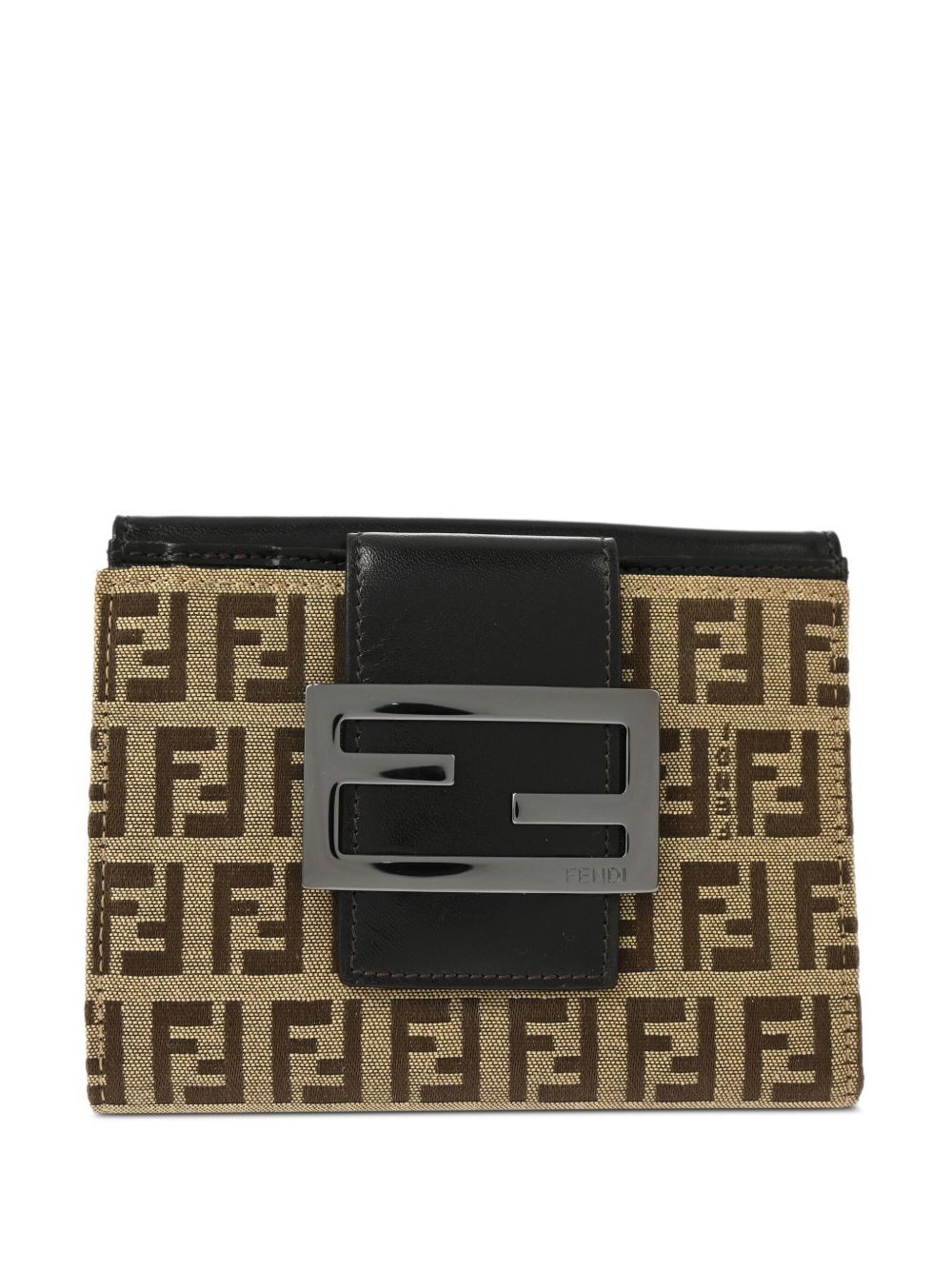 Fendi Pre-Owned Zucchino 钱包（2010年典藏款） - 中性色