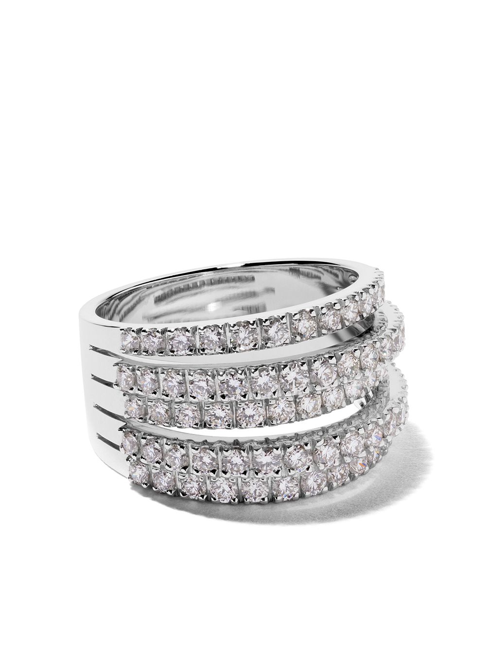 De Beers Jewellers Five Line钻石戒指 - 银色