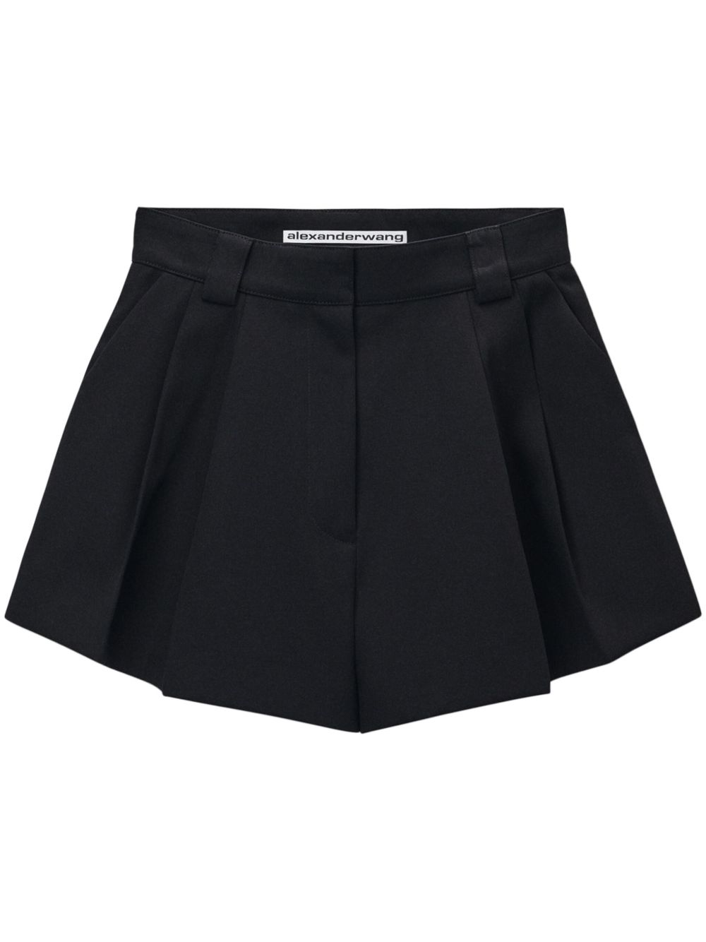 Alexander Wang 喇叭短裤 - 黑色