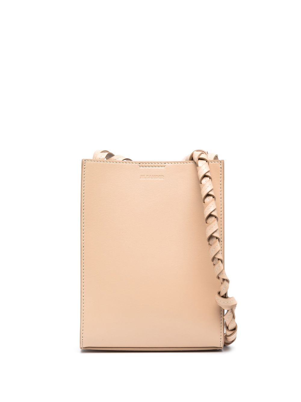 Jil Sander Tangle 皮质单肩包 - 中性色