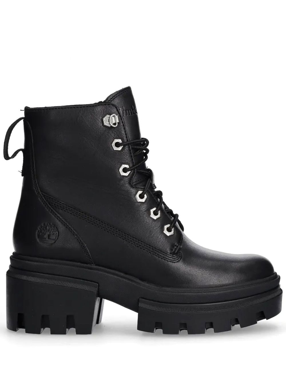 Timberland 水台式高跟及踝靴 - 黑色
