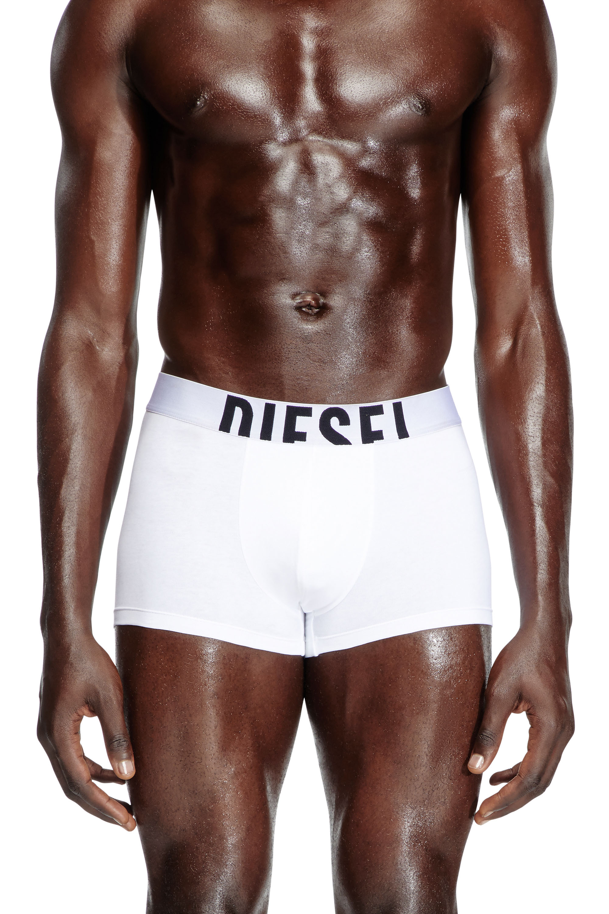 Diesel - Three-pack boxer briefs in stretch cotton - Trunks - Man - Multicolor