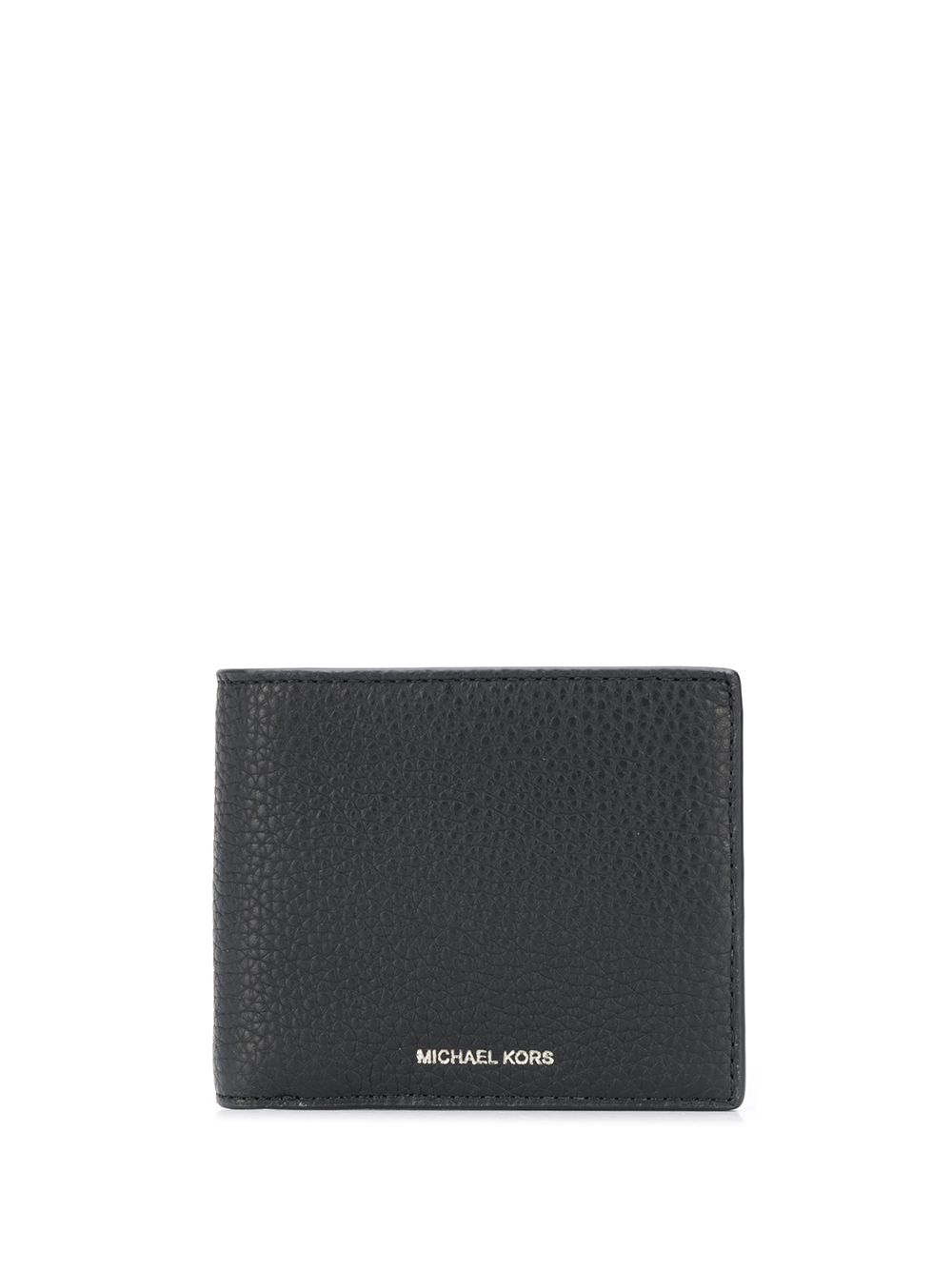 Michael Kors Greyson 衬垫对折钱包 - 黑色