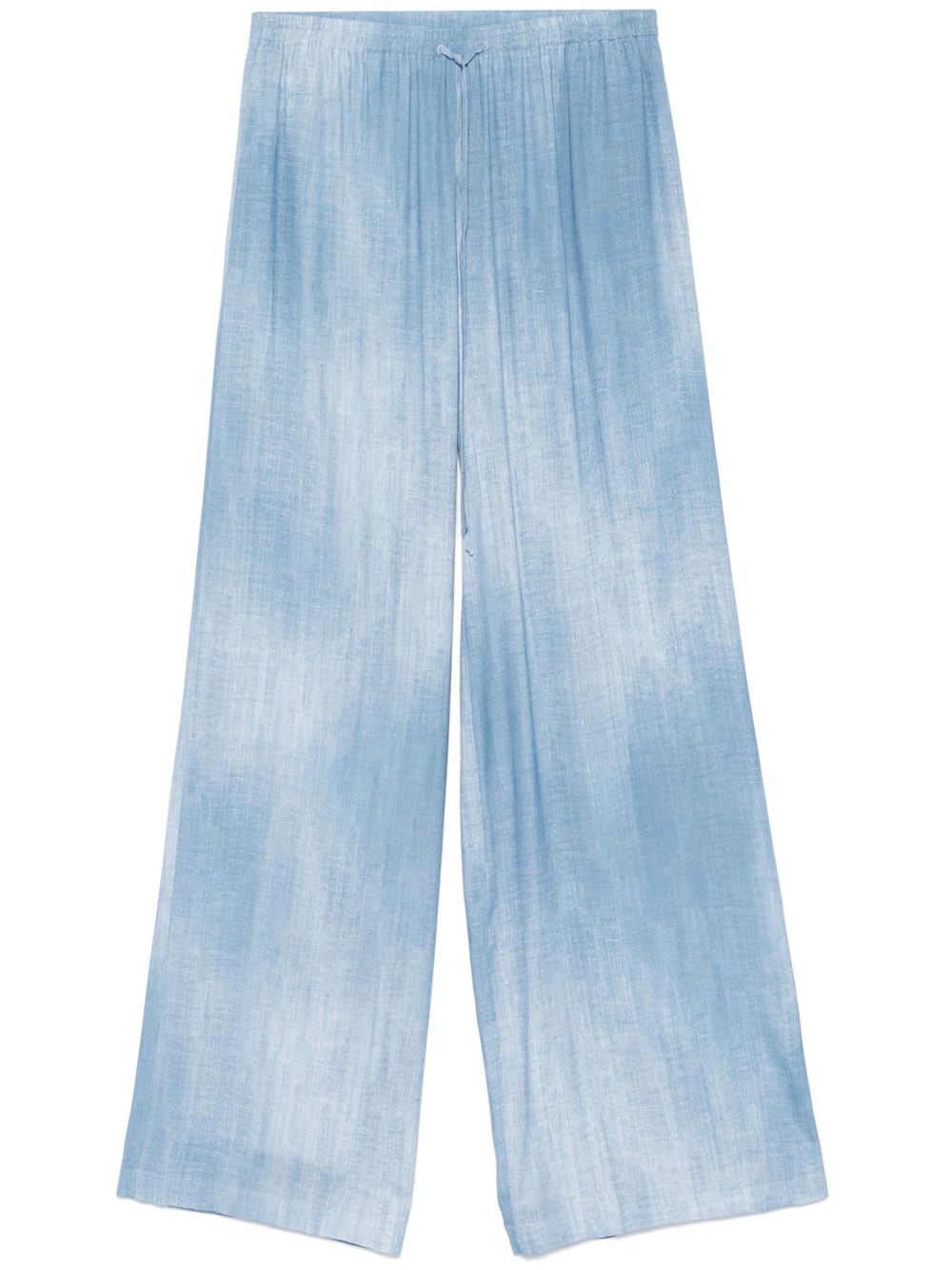 Ermanno Scervino 斜纹布长裤 - 蓝色