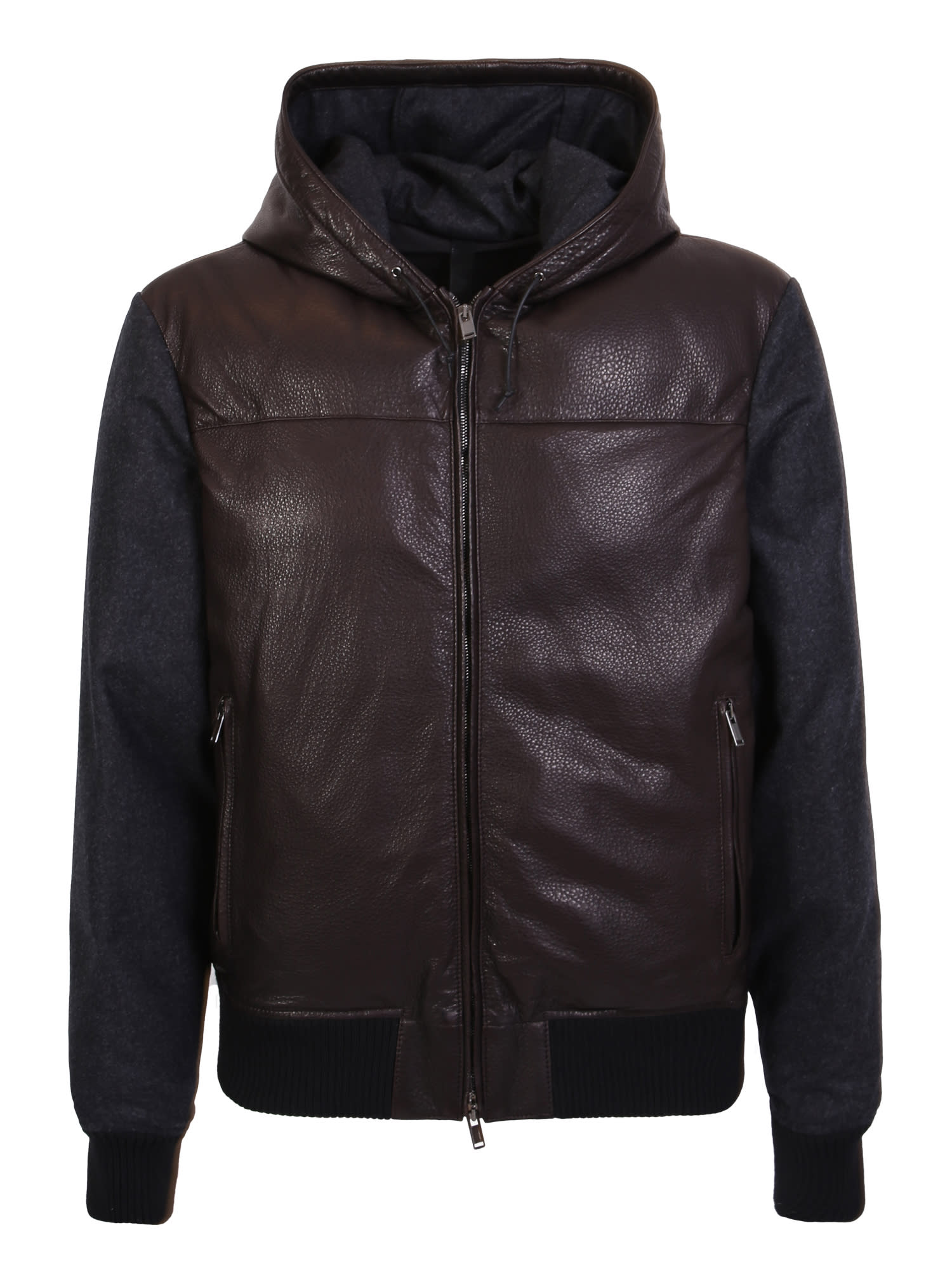 Tagliatore Contrasting Panels Jacket
