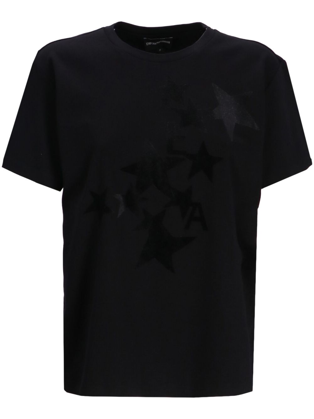 Emporio Armani Moon T恤 - 黑色
