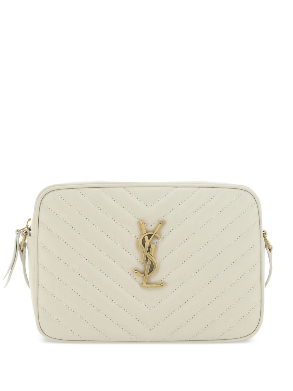 Saint Laurent Lou 绗缝斜挎包 - 中性色