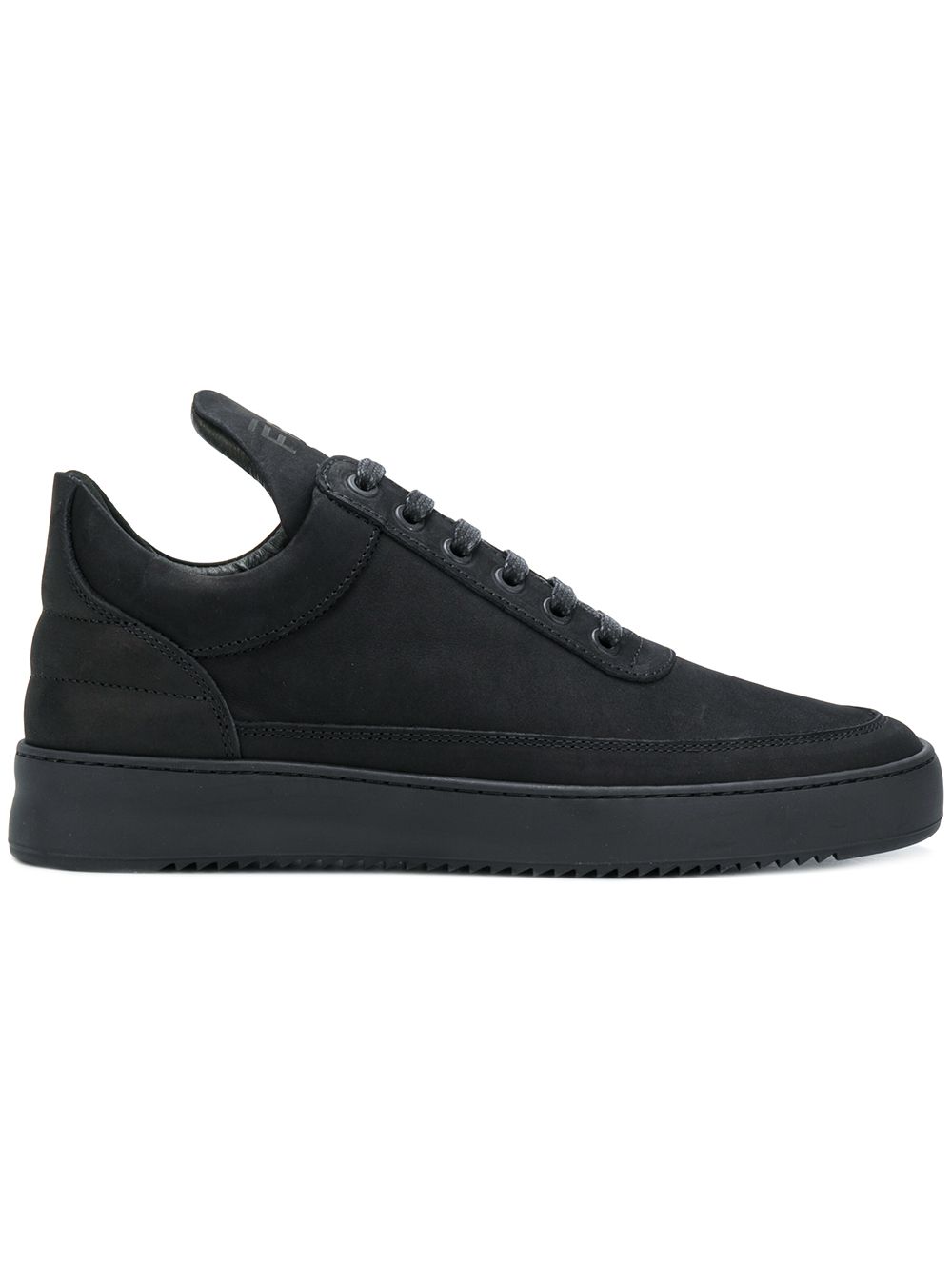 Filling Pieces 粗跟板鞋 - 黑色