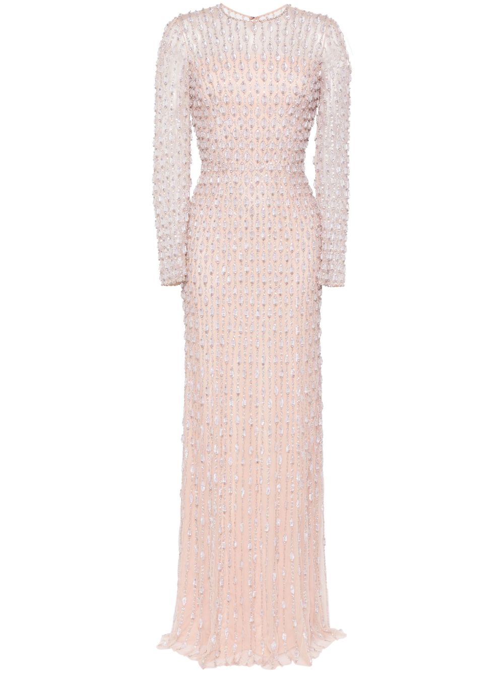 Jenny Packham Nova 晶饰礼服 - 中性色