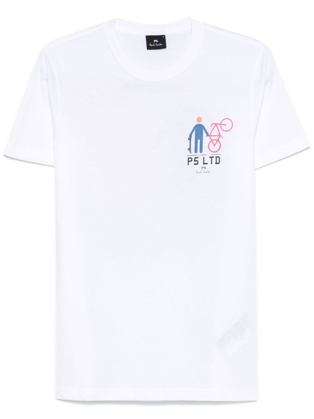 PS Paul Smith P5 LTD Bike T恤 - 白色