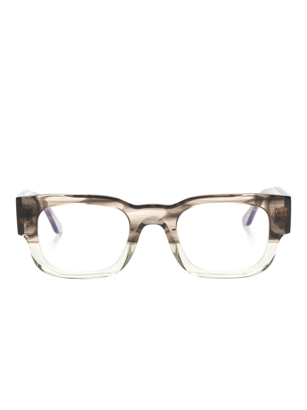 Thierry Lasry Loyalty 方框眼镜 - 褐色