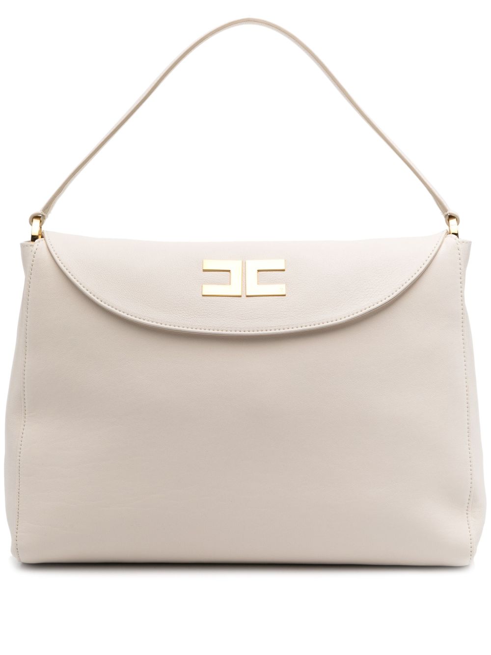Elisabetta Franchi Souple 中号单肩包 - 中性色