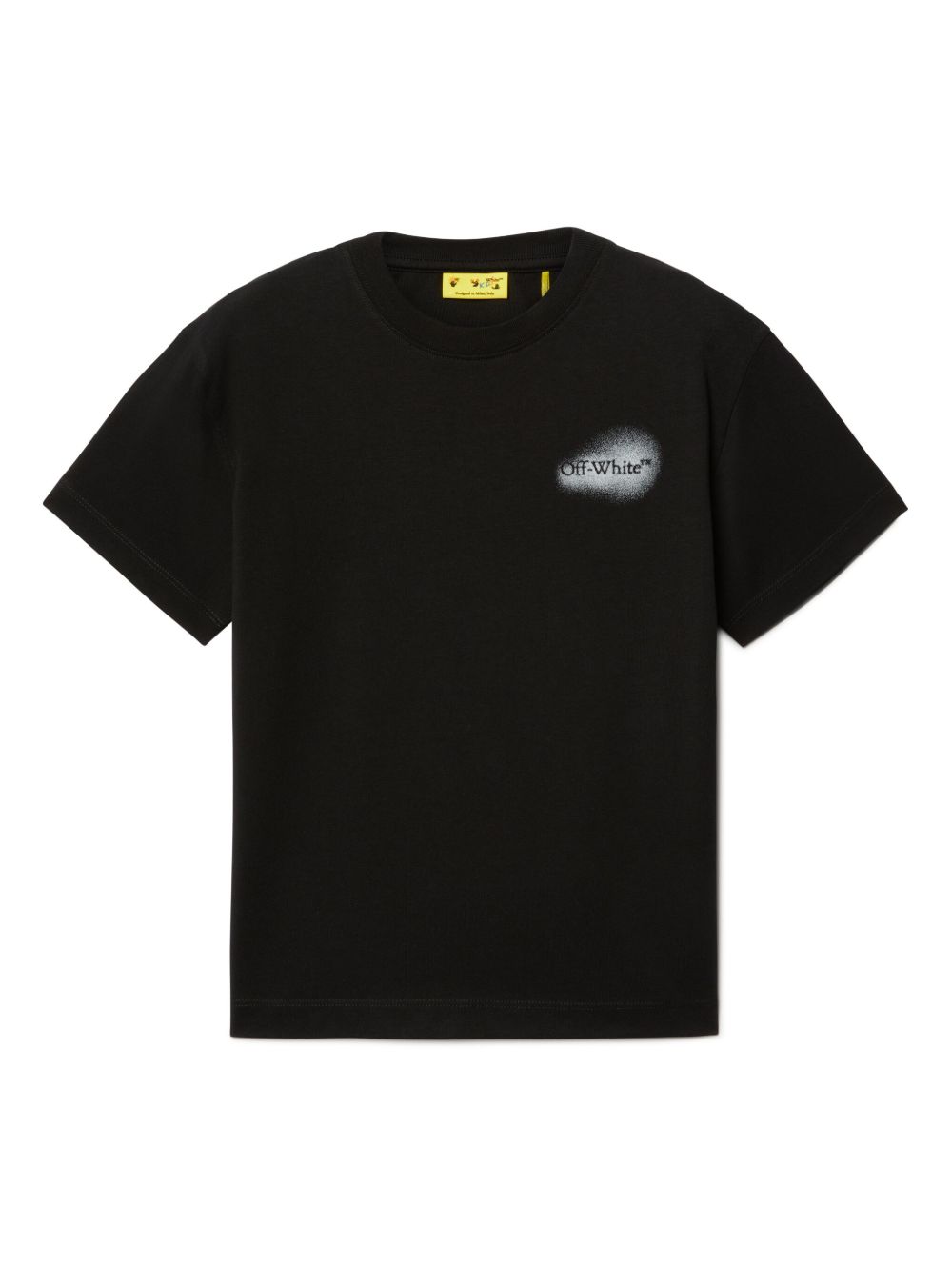 Off-White Kids Arrow Spray T恤 - 黑色