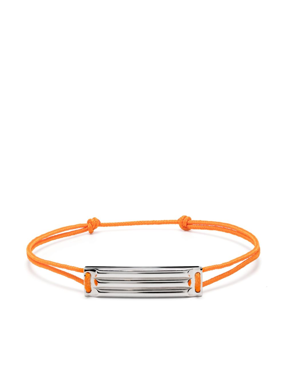 Le Gramme sterling silver 5g Gordon braided bracelet - 银色