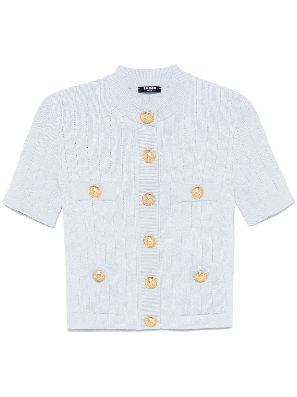 Balmain 针织开衫 - 蓝色