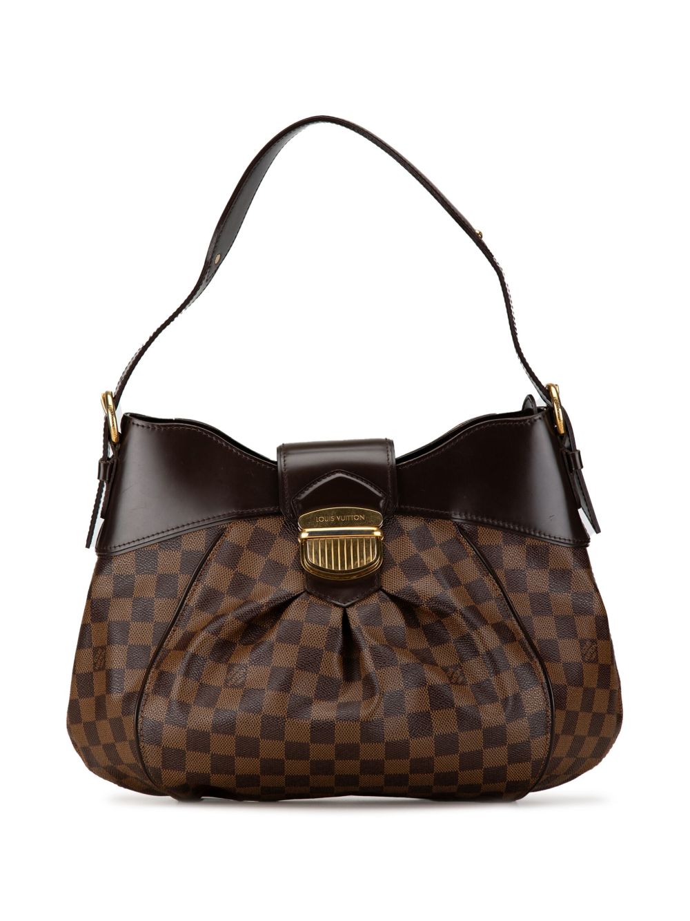Louis Vuitton Pre-Owned Damier Ebene Sistina PM 单肩包（2018年典藏款） - 褐色