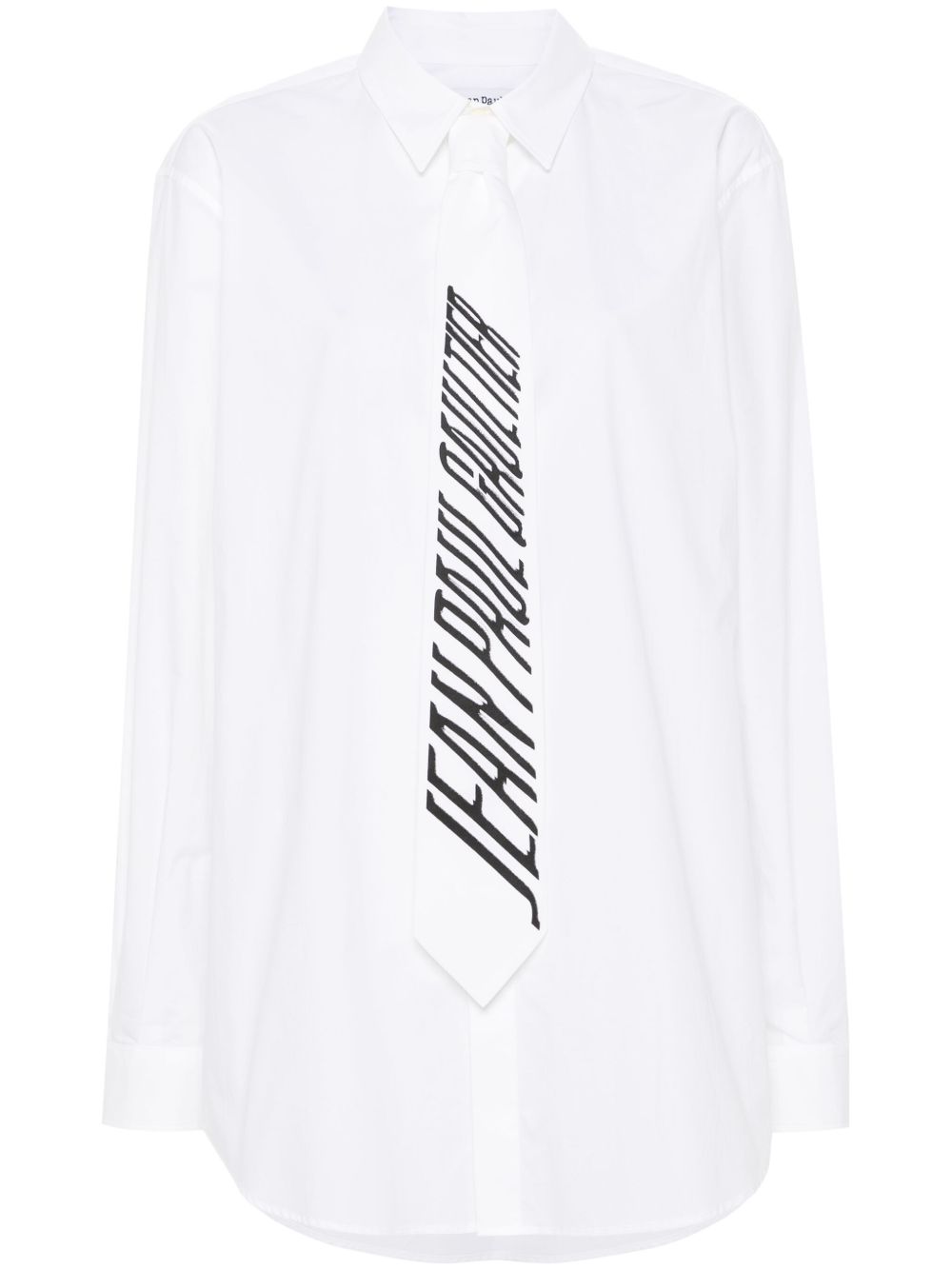 Jean Paul Gaultier 系带细节衬衫 - 白色