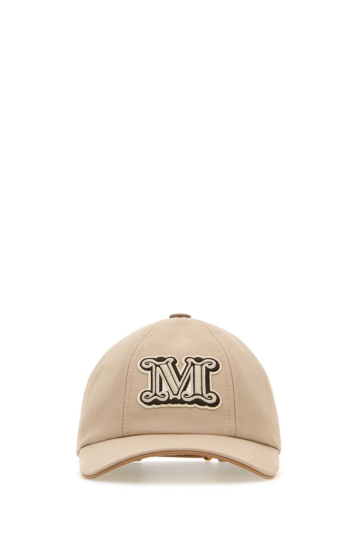 Max Mara 沙色棉质Libero棒球帽