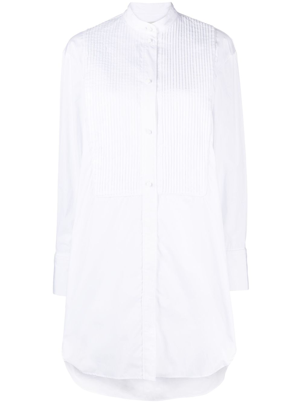 ISABEL MARANT Rineta 棉衬衫裙 - 白色