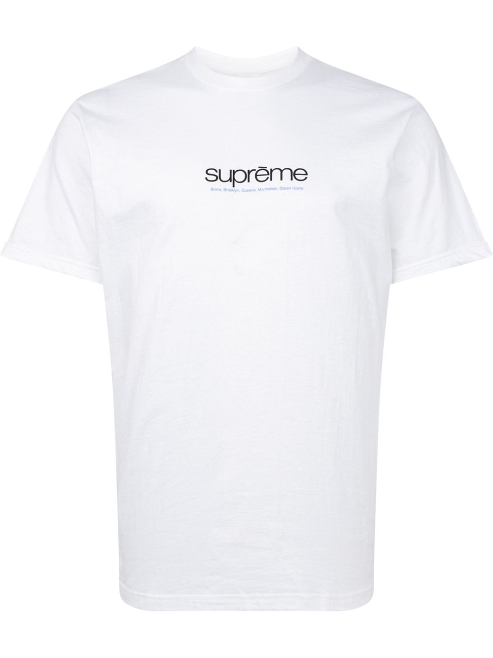 Supreme Five Boroughs T恤 - 白色