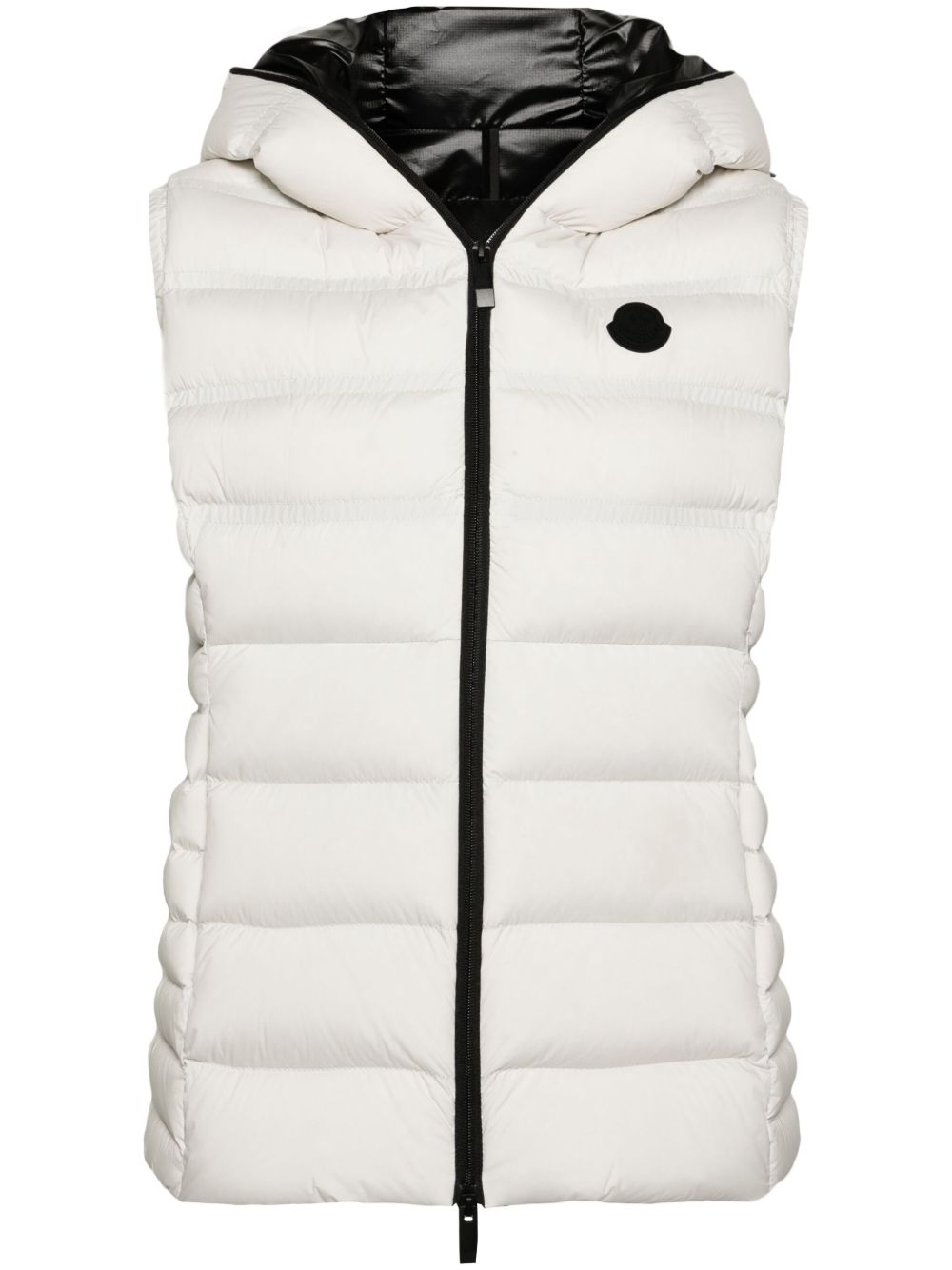 Moncler Aliterse 连帽羽绒马甲 - 白色