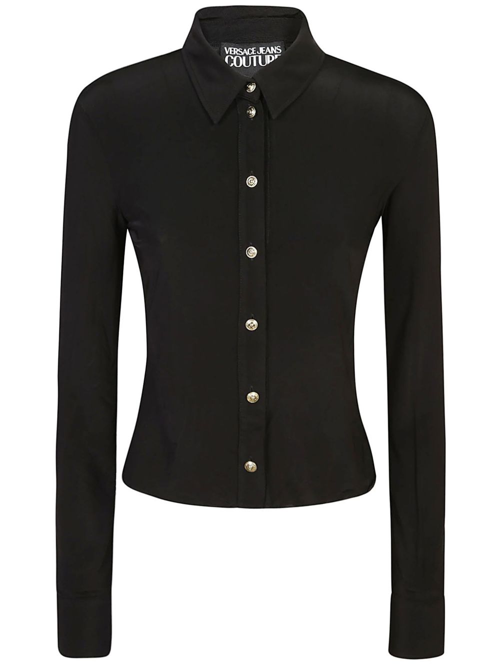 Versace Jeans Couture 密织衬衫 - 黑色
