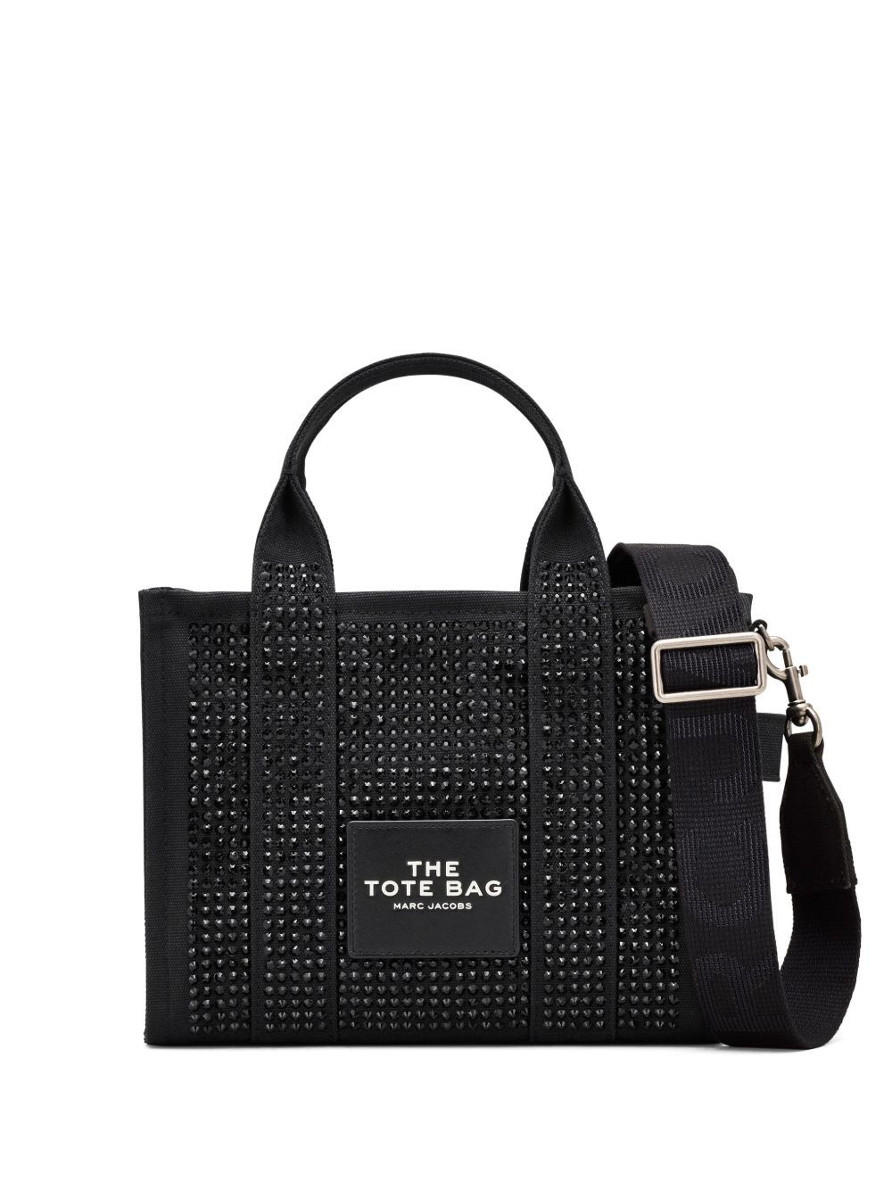 Marc Jacobs The Small Crystal Canvas Tote 手提包 - 黑色