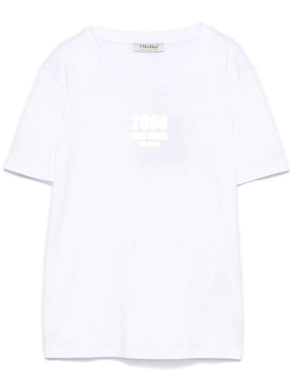 'S Max Mara Quieto T恤 - 白色