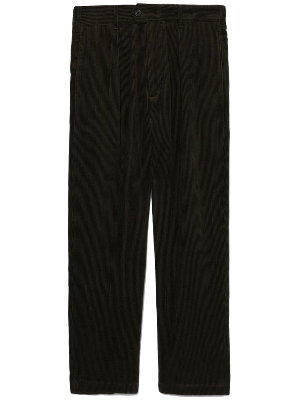 Engineered Garments 灯芯绒棉直筒裤 - 绿色