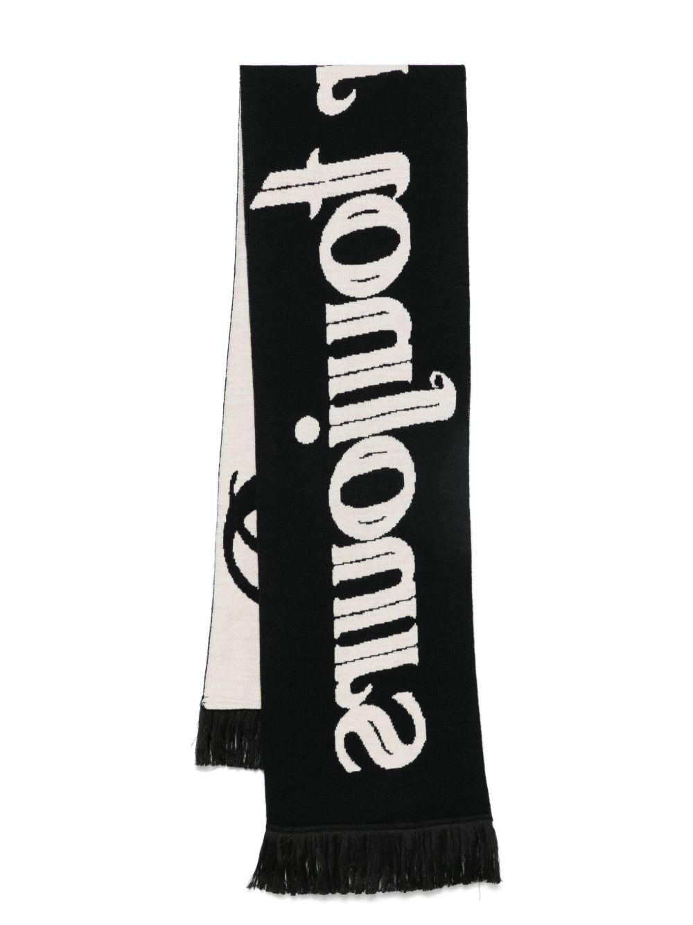 CARNE BOLLENTE Amour Toujours 围巾 - 黑色
