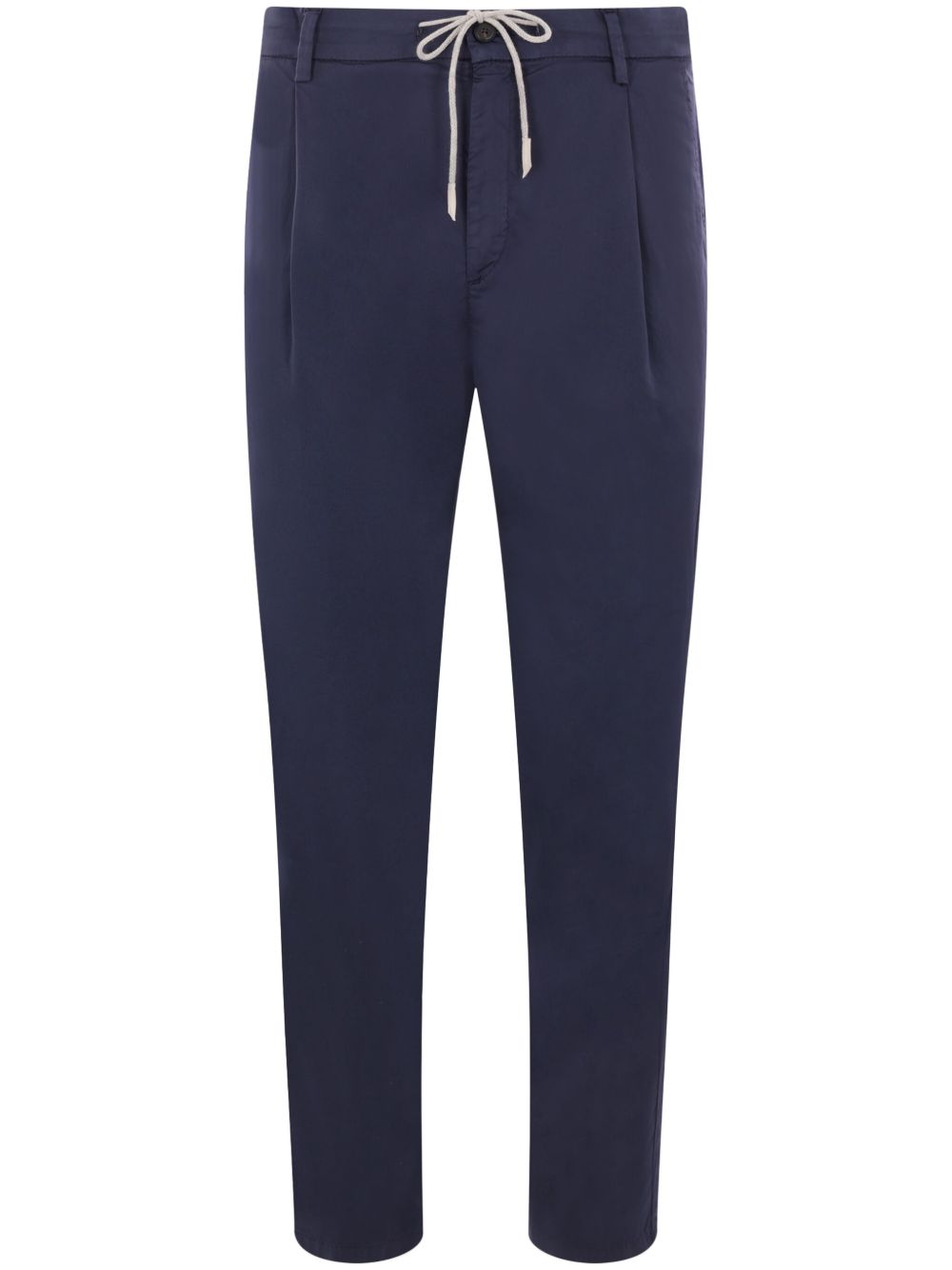 Eleventy pleat-detail trousers - 蓝色