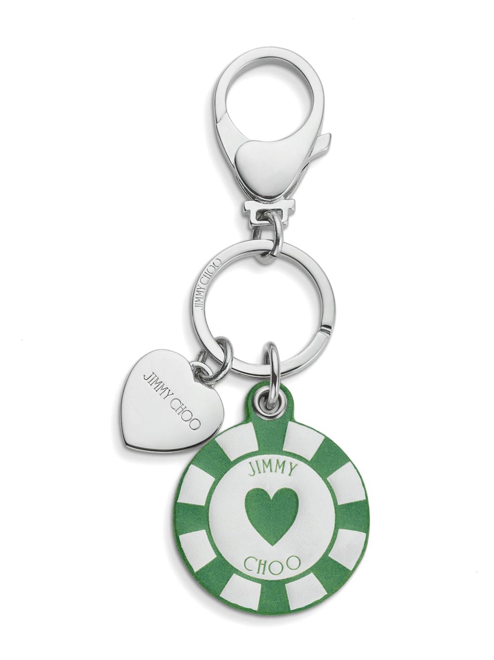 Jimmy Choo Casino Chip 吊坠 - 银色