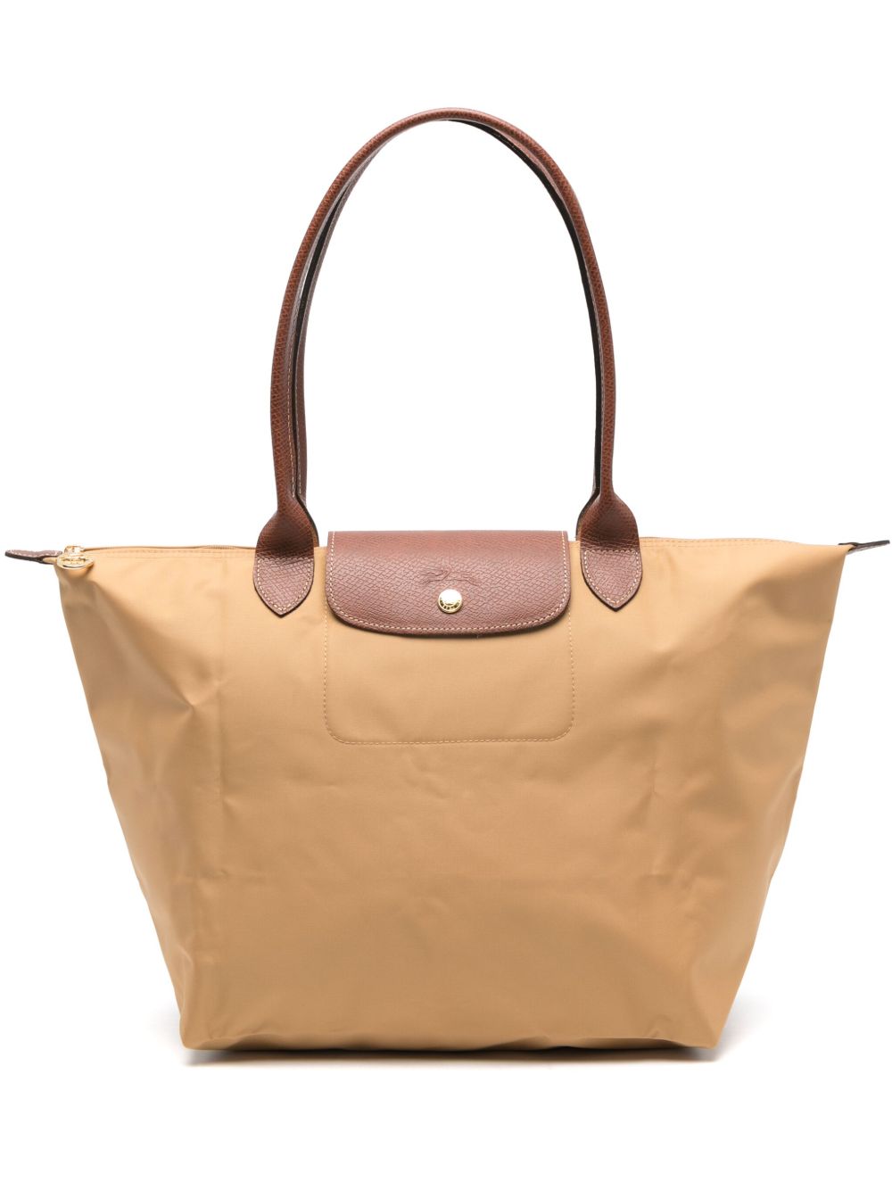 Longchamp Le Pliage Original 大号托特包 - 黄色