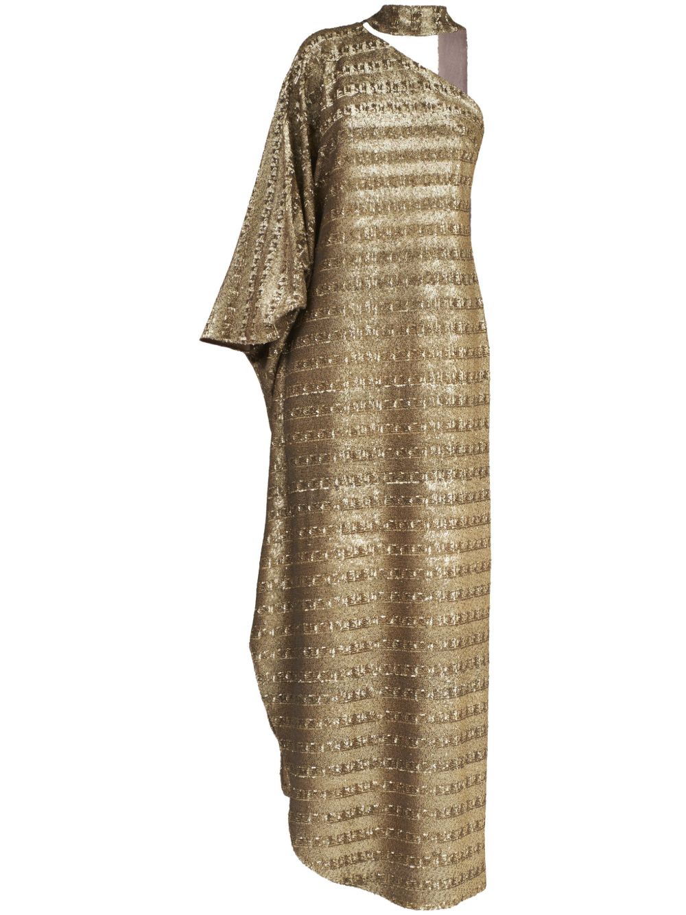 Taller Marmo Gilded Ubud 超长连衣裙 - 金色