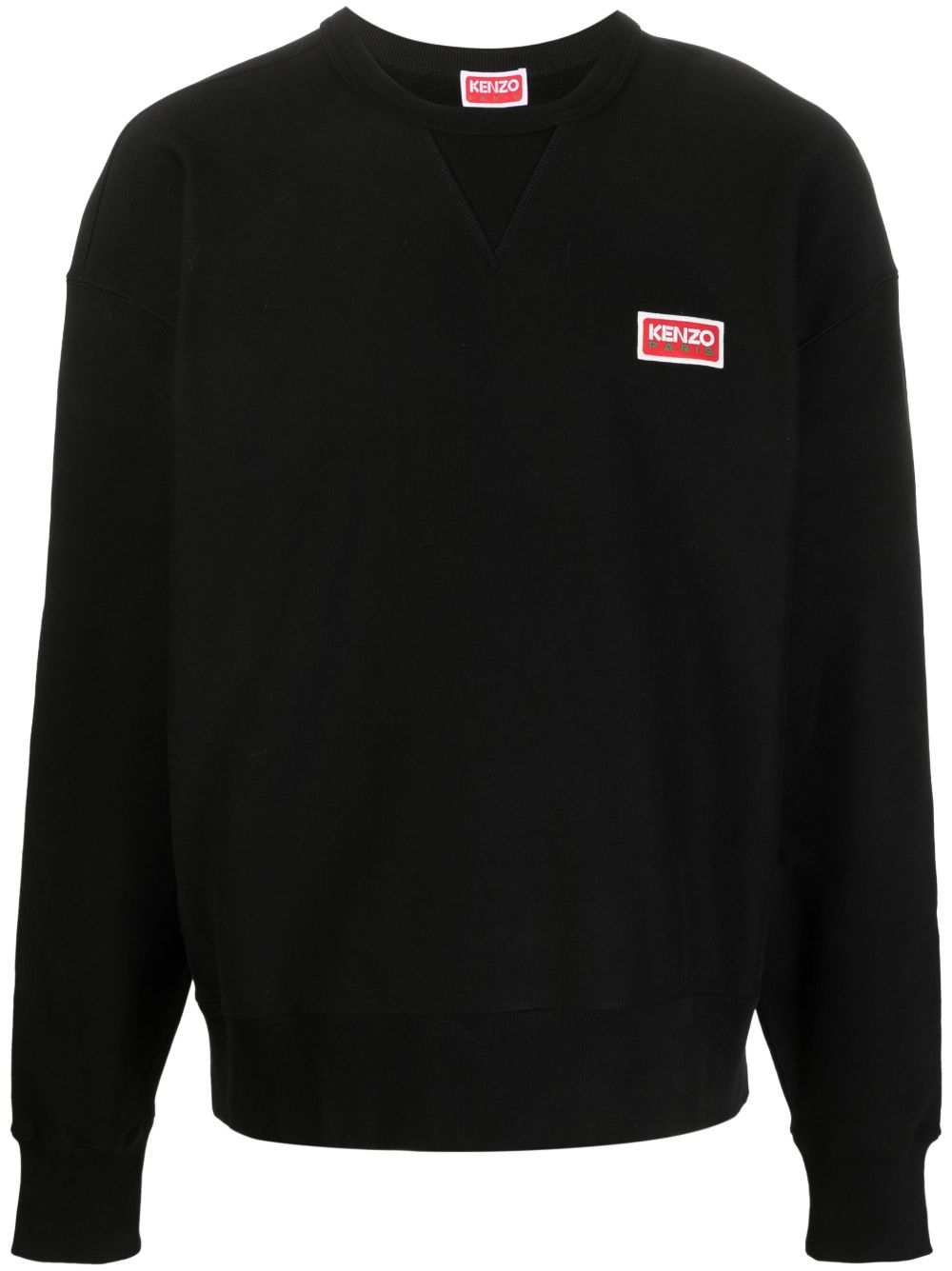 Kenzo Paris logo印花卫衣 - 黑色