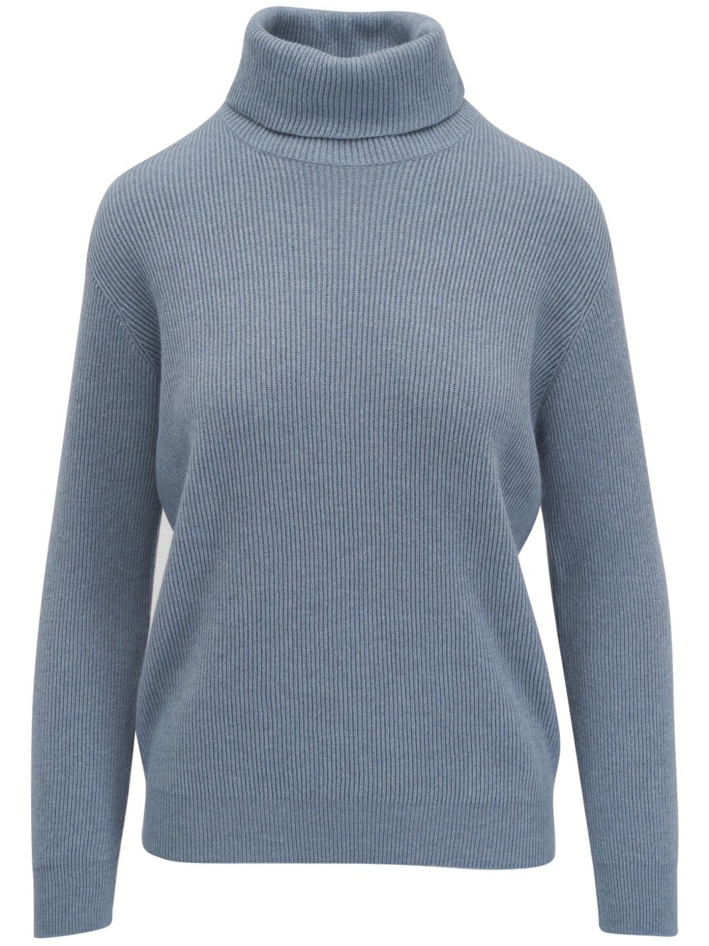 Brunello Cucinelli 高领毛衣 - 蓝色