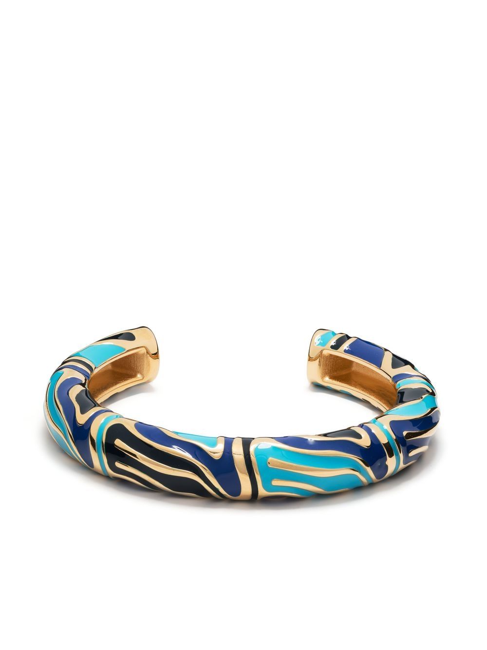 PUCCI Marmo logo雕刻手链 - 金色