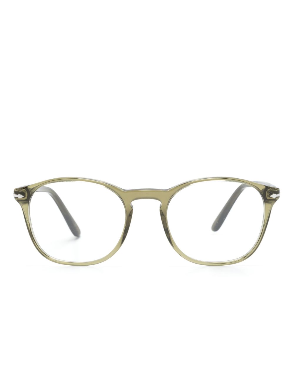 Persol 方框眼镜 - 绿色