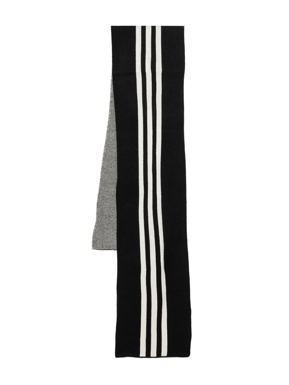 Y-3 标贴围巾 - 黑色
