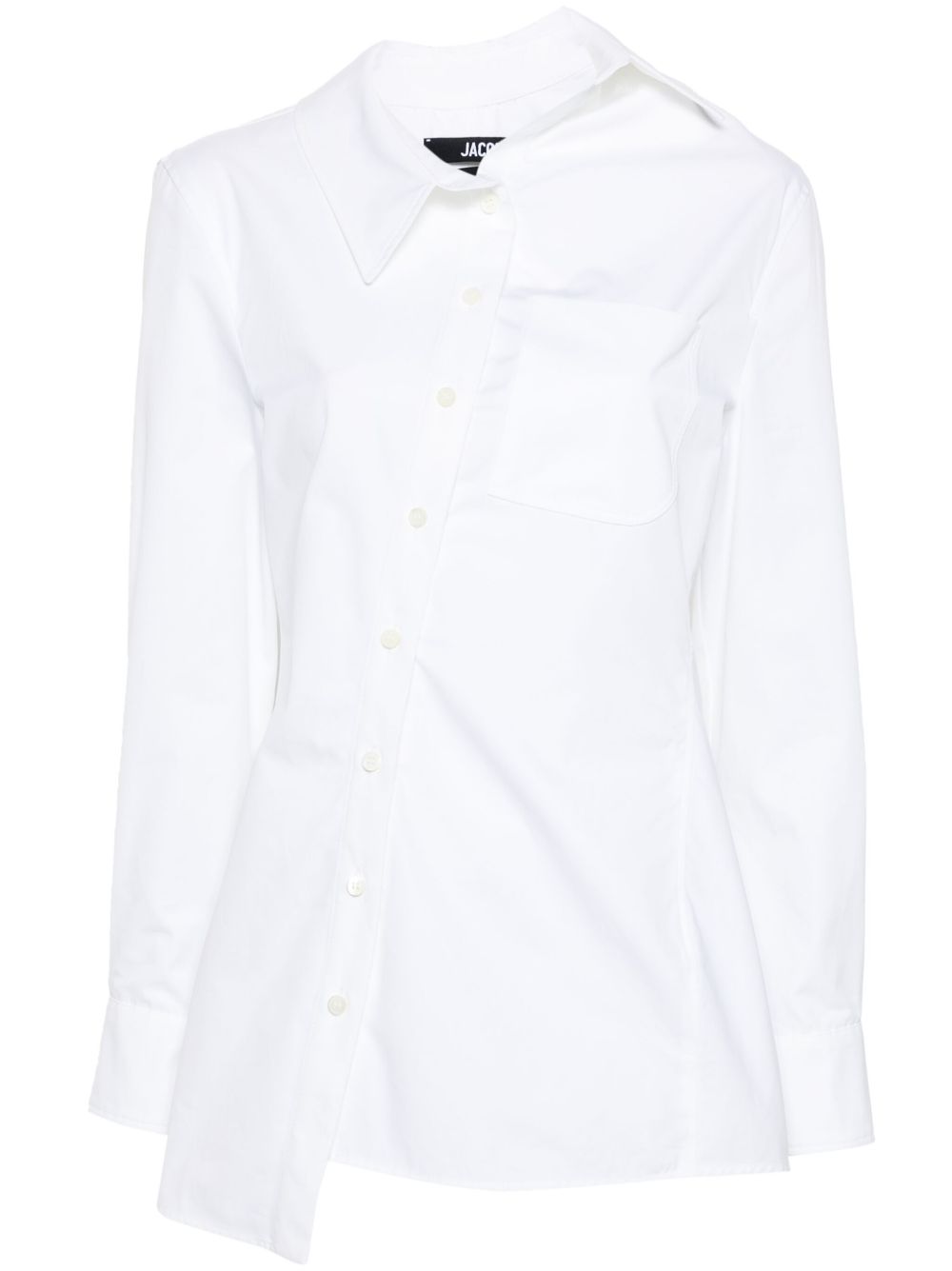 Jacquemus La Chemise Pablo 棉衬衫 - 白色
