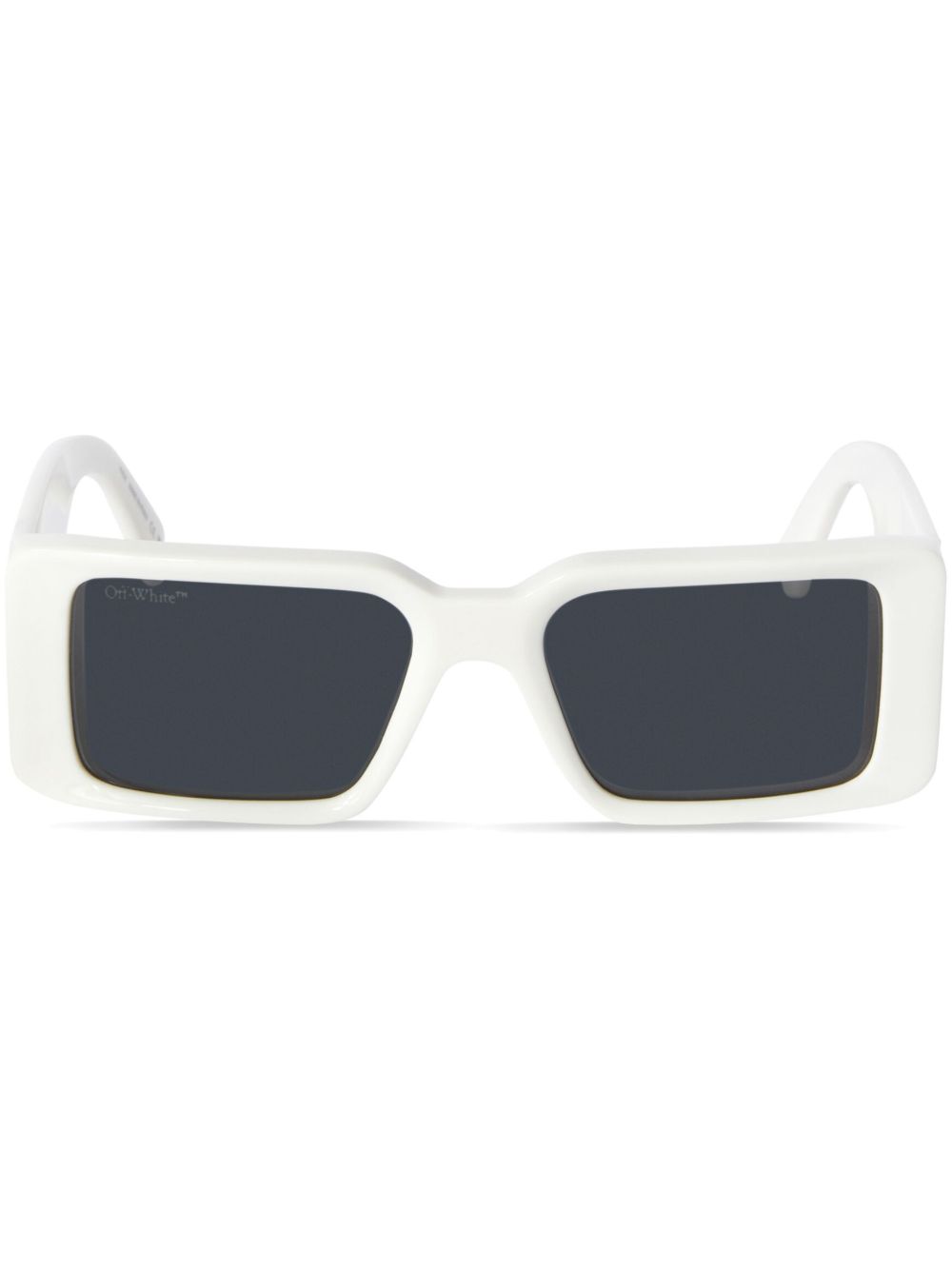 Off-White Eyewear Milano 长方形框太阳眼镜 - 白色