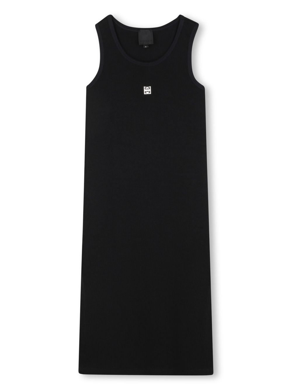 Givenchy Kids 4G 标牌连衣裙 - 黑色
