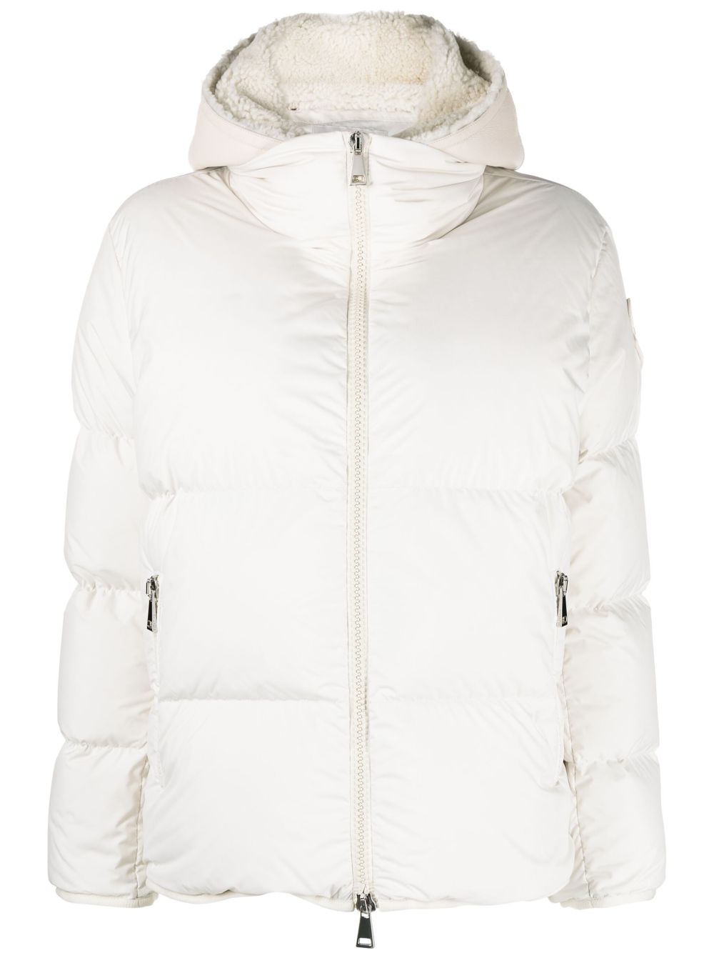 Moncler Labbe 羽绒填充夹克 - 白色