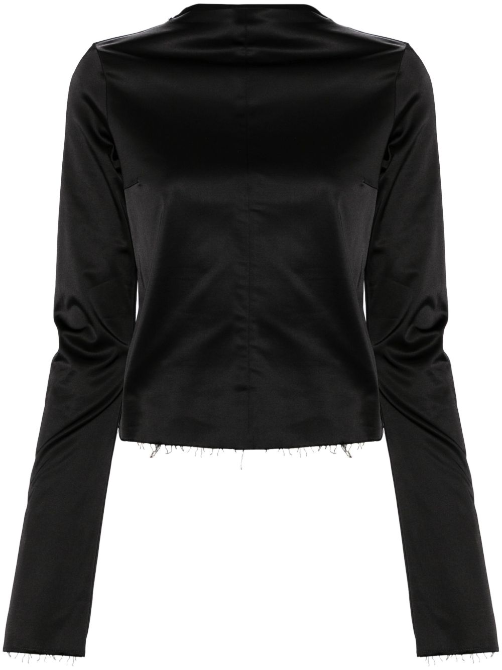 MM6 Maison Margiela 长袖罩衫 - 黑色