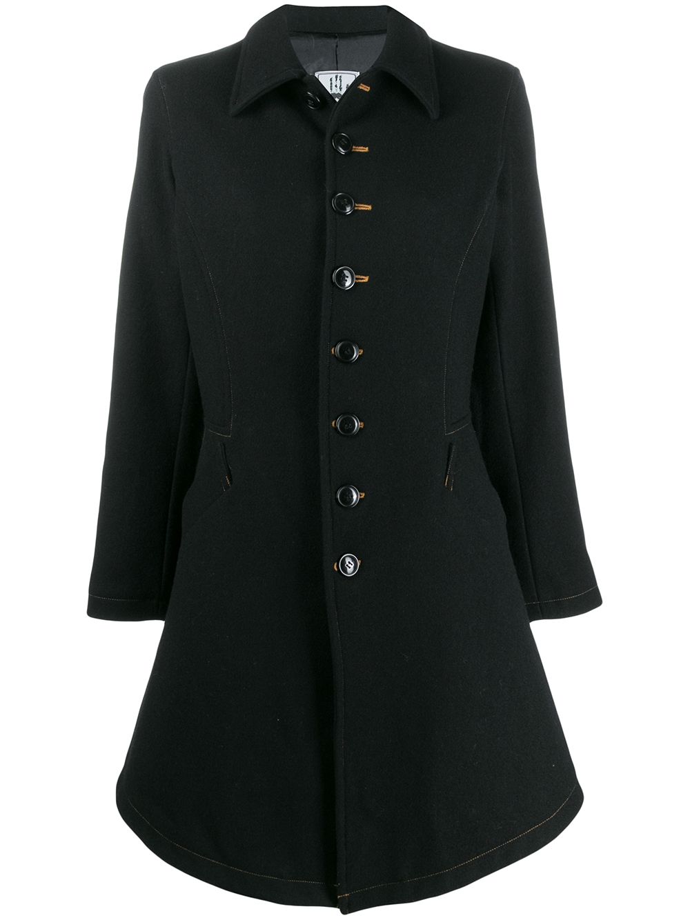 Jean Paul Gaultier Pre-Owned 军旅风外套 - 黑色